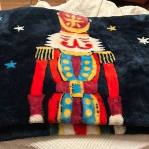 Lug limited edition nutcracker cuddle throw from the first holiday Christmas box